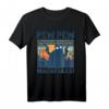 Pew Pew Madafakas Vintage verrückte Katze Halloween Geschenk T-Shirt - Lustiges Party-Outfit für Katzen- und Halloween-Fans