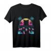 Vaporwave Katze T-Shirt - Aesthetic Streetwear für Egirl, Eboy, Katzenliebhaber und Retro 80s/90s Fans