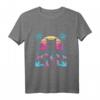 Vaporwave Katze T-Shirt - Aesthetic Streetwear für Egirl, Eboy, Katzenliebhaber und Retro 80s/90s Fans