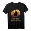 Lustiges Katzen T-Shirt mit Pew Pew Madafakas Spruch – Perfektes Geschenk für Katzenliebhaber, Freunde und Familie zu Vatertag, Geburtstag, Halloween und Weihnachten