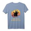 Lustiges Katzen T-Shirt mit Pew Pew Madafakas Spruch – Perfektes Geschenk für Katzenliebhaber, Freunde und Familie zu Vatertag, Geburtstag, Halloween und Weihnachten
