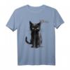 Lustiges Katzenmotiv T-Shirt mit Miau.. - Originelles Geschenk für Katzenliebhaber und Tierfreunde