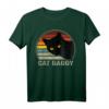 Cat Daddy Vintage Katze T-Shirt im 80er Retro Stil für Herren - Perfektes Geschenk für Katzenliebhaber, Väter und Tierfreunde zu Geburtstag, Vatertag & Feiertagen
