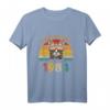 HapFrog Vintage Cat Katze Awesome Since 1984 Geschenk T-Shirt – Lustiges Retro Shirt für Katzenliebhaber und Geburtstagsfeier
