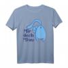 Lustiges Katzen T-Shirt mit Spruch 'Mir doch egal, miau..' – Humorvolles Tiermotiv für Katzenliebhaber