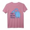 Lustiges Katzen T-Shirt mit Spruch 'Mir doch egal, miau..' – Humorvolles Tiermotiv für Katzenliebhaber
