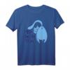 Lustiges Katzen T-Shirt mit Spruch 'Mir doch egal, miau..' – Humorvolles Tiermotiv für Katzenliebhaber