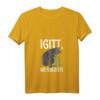 Damen Igitt Menschen Katze Spruch T-Shirt mit V-Ausschnitt – Lustiges Statement für Katzenliebhaber und humorvolle Frauen