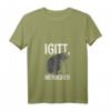Damen Igitt Menschen Katze Spruch T-Shirt mit V-Ausschnitt – Lustiges Statement für Katzenliebhaber und humorvolle Frauen