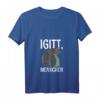 Damen Igitt Menschen Katze Spruch T-Shirt mit V-Ausschnitt – Lustiges Statement für Katzenliebhaber und humorvolle Frauen