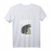 Damen Igitt Menschen Katze Spruch T-Shirt mit V-Ausschnitt – Lustiges Statement für Katzenliebhaber und humorvolle Frauen