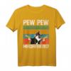 Pew Pew Madafakas Katze Banane Lustiges Katzen T-Shirt – Originelles Geschenk für Katzenliebhaber & Tierfreunde