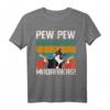 Pew Pew Madafakas Katze Banane Lustiges Katzen T-Shirt – Originelles Geschenk für Katzenliebhaber & Tierfreunde