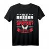 Sphynx Katze Was Ist Besser Als Eine Katze Zwei Sphynx T-Shirt – Perfektes Geschenk für Katzenliebhaber, Katzenmamas & Rassekatzenfans