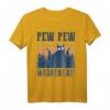 Lustiges Pew Pew Madafakas Vintage Crazy Cat T-Shirt - Witziges Geschenk für Katzenliebhaber und Meme-Fans