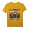 Legalize it Madafakas Kiffer T-Shirt - Lustiges Gras & 420 Geschenk für Männer, Frauen, Herren & Damen zum Geburtstag & Weihnachten