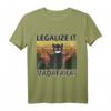 Legalize it Madafakas Kiffer T-Shirt - Lustiges Gras & 420 Geschenk für Männer, Frauen, Herren & Damen zum Geburtstag & Weihnachten
