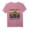 Legalize it Madafakas Kiffer T-Shirt - Lustiges Gras & 420 Geschenk für Männer, Frauen, Herren & Damen zum Geburtstag & Weihnachten