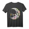 Día de Los Muertos T-Shirt mit Katze und Mond - Kulturelles Design für Feiertage und Feierlichkeiten