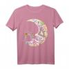 Día de Los Muertos T-Shirt mit Katze und Mond - Kulturelles Design für Feiertage und Feierlichkeiten