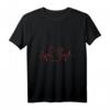 EKG Herzschlag Katze T-Shirt - Perfektes Geschenk für Katzenliebhaber, Haustierbesitzer & Tierfreunde zu Weihnachten & Geburtstag