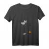 Damen T-Shirt mit ironischem Spruch: Ich bin so süß. Find' ich nicht. Ich auch nicht. Vogel, Maus & Katze - Witziges Statement-Shirt für Tierliebhaber