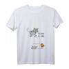 Damen T-Shirt mit ironischem Spruch: Ich bin so süß. Find' ich nicht. Ich auch nicht. Vogel, Maus & Katze - Witziges Statement-Shirt für Tierliebhaber