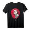 Samurai Japan Geschenk Tier Ninja Katze T-Shirt – Perfekt für Anime-, Manga- und Katzenliebhaber zu Weihnachten & Geburtstag