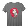 Samurai Japan Geschenk Tier Ninja Katze T-Shirt – Perfekt für Anime-, Manga- und Katzenliebhaber zu Weihnachten & Geburtstag