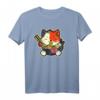 Japanisches Anime Kawaii Ramen Nudeln Katze T-Shirt für Männer, Frauen & Kinder – Süße Tier-Designs für Anime-Fans und Kawaii-Liebhaber