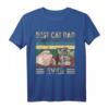 Bester Katzenpapa Katzenliebhaber T-Shirt - Lustiges Geschenk für Vatertag, Weihnachten & Geburtstag für Katzenvater & Tierliebhaber