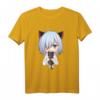 Kawaii Anime Neko Katze Mädchen Manga Otaku T-Shirt – Süßes Cosplay Outfit für Anime Fans & Japan Kultur Liebhaber