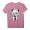 Kawaii Anime Neko Katze Mädchen Manga Otaku T-Shirt – Süßes Cosplay Outfit für Anime Fans & Japan Kultur Liebhaber