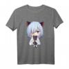 Kawaii Anime Neko Katze Mädchen Manga Otaku T-Shirt – Süßes Cosplay Outfit für Anime Fans & Japan Kultur Liebhaber