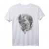 Süße Katze mit Mond - Lustiges Katzen T-Shirt für Tierliebhaber & Humorfreunde