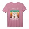Morgenmuffel Kaffee Katze T-Shirt - Lustiges Büro Humor Design mit Ironie & Sarkasmus für Kollegen & Freunde