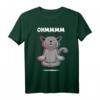Ohmmm Yoga Katzen Meditation Entspannung Om Namaste T-Shirt – Lustiges Geschenk für Yogis, Katzenliebhaber & Meditation Fans