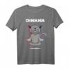 Ohmmm Yoga Katzen Meditation Entspannung Om Namaste T-Shirt – Lustiges Geschenk für Yogis, Katzenliebhaber & Meditation Fans