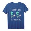 Lustiges Alien Katzen Geschenk - I Found This It's Vibrating T-Shirt für Katzen- und Alien-Fans, perfekt für Geburtstag & Weihnachten