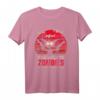 Ich Wollte Zombies Keinen Virus Zombieapokalypse Katze T-Shirt – Witziges Survival Outfit für Katzenliebhaber, Freunde & Familie als Geschenk zu Weihnachten & Geburtstag