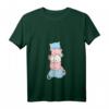Damen Trans Stolz Flagge Kawaii Katze Niedlich Transgender T-Shirt mit V-Ausschnitt – Unterstützung & Liebe für LGBTQ+ Community