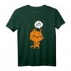 Bevor Du Fragst Nö Lustiges Katzen Spruch T-Shirt - Comic Statement, Witziges Oberteil für Damen, Herren, Kinder & Teenager, Perfekt als Geschenk für Schule, Arbeit & Freizeit
