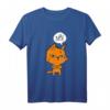 Bevor Du Fragst Nö Lustiges Katzen Spruch T-Shirt - Comic Statement, Witziges Oberteil für Damen, Herren, Kinder & Teenager, Perfekt als Geschenk für Schule, Arbeit & Freizeit