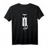 Lustiges Katze trägt Sonnenbrille spielt Oboe T-Shirt – Perfektes Geschenk für Musiker, Katzenliebhaber & Musikfans