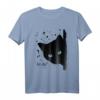 Na du? Süßes schwarzes Katzen T-Shirt – Perfektes Geschenk für Katzenfans, Tierliebhaber & Freunde zum Geburtstag, Weihnachten & mehr