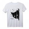 Na du? Süßes schwarzes Katzen T-Shirt – Perfektes Geschenk für Katzenfans, Tierliebhaber & Freunde zum Geburtstag, Weihnachten & mehr