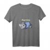 Damen Purrito Lustiges Katzen Wortspiel Burrito T-Shirt mit V-Ausschnitt – Perfektes Geschenk für Katzen- und Burrito-Liebhaber