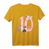 Kinder 10. Geburtstag Mädchen Katzen Outfit - Süßes T-Shirt für den besonderen Tag