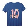 Kinder 10. Geburtstag Mädchen Katzen Outfit - Süßes T-Shirt für den besonderen Tag