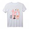 Kinder 10. Geburtstag Mädchen Katzen Outfit - Süßes T-Shirt für den besonderen Tag